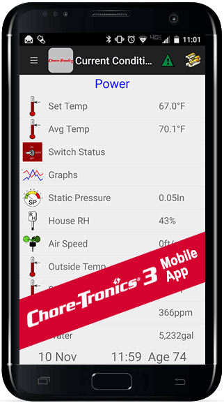 Chore-Tronics® 3 Mobile App